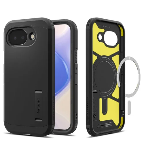 Spigen Tough Armor Mag MagSafe dėklas Google Pixel 10A, juodas image 1