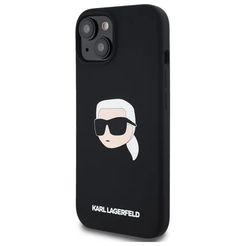 Karl Lagerfeld KLHMP15SSKHPPLK dėklas iPhone 15, juodas, MagSafe image 2