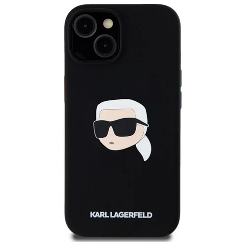 Karl Lagerfeld KLHMP15SSKHPPLK dėklas iPhone 15, juodas, MagSafe image 3
