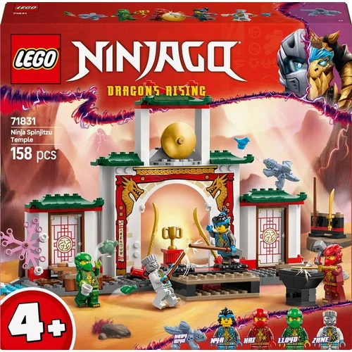 LEGO Ninjago Ninja Spinjitzu Temple 158 dalių image 1