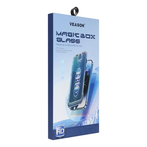 Veason 6D Pro stiklas iPhone 17 Air, juodas image 2