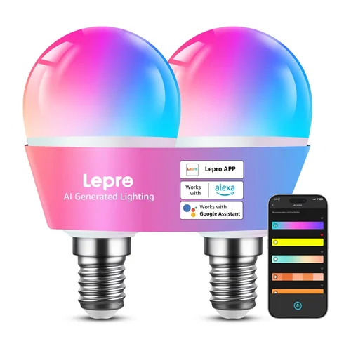 LEPRO BP1-2 E14 LED lemputės, 470 lm, 2 vnt. image 1