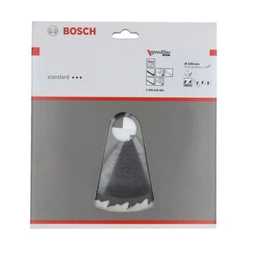 Bosch SPEEDLINE WOOD 160x16mm Pjovimo diskas image 2
