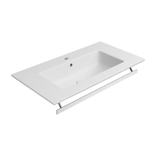 GSI Pura praustuvas 82x46 balta matinė image 1