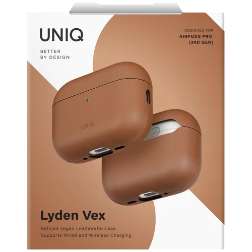 Uniq Lyden Vex dėklas AirPods Pro 3, rudas image 2