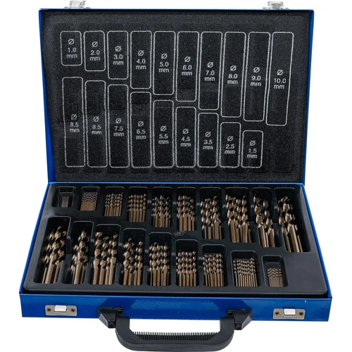 BGS technic 2000 grąžtų komplektas 1–10 mm, 170 vnt. image 1