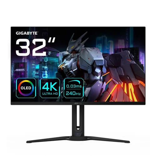 GIGABYTE AORUS FO32U2 31,5 col. OLED monitorius image 1