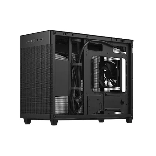 ASUS PRIME AP201 MicroATX Mini Tower juodas image 3