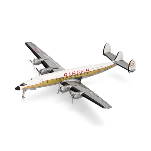 Herpa Lockheed L-1649A Starliner Alaska Airlines 1:200 image 1