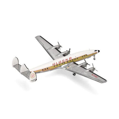 Herpa Lockheed L-1649A Starliner Alaska Airlines 1:200 image 2