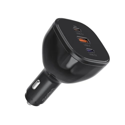 Choetech TC0024-BK 160 W automobilinis įkroviklis, juodas image 1