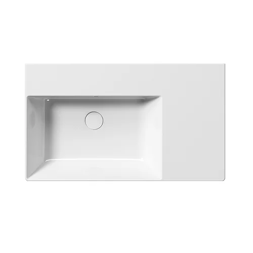 GSI KUBE X 80x47 cm pakabinamas praustuvas, dešinė image 2