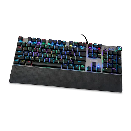 iBox Aurora K-4 mechaninė QWERTY klaviatūra, juoda image 1