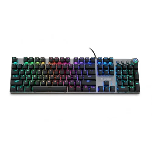 iBox Aurora K-4 mechaninė QWERTY klaviatūra, juoda image 2