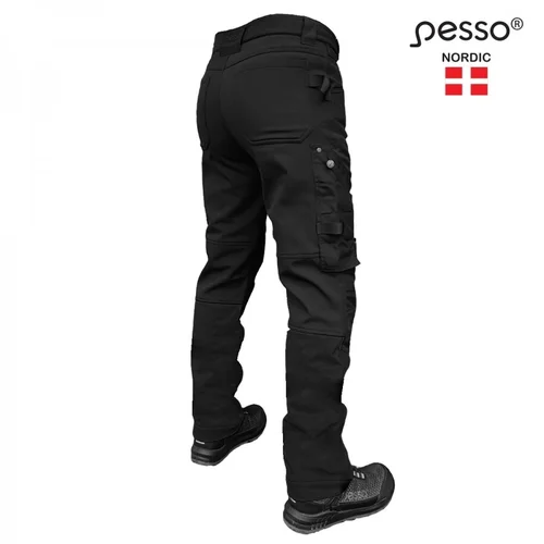 PESSO Mercury Softshell Pašiltintos kelnės Juodos 56 image 2