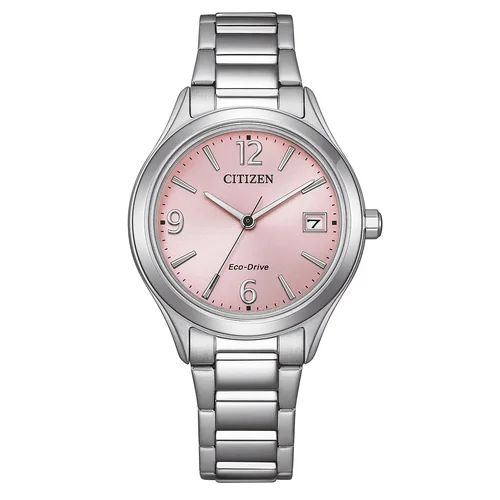 Citizen FE6121-67X moteriškas laikrodis, rožinis ciferblatas image 1