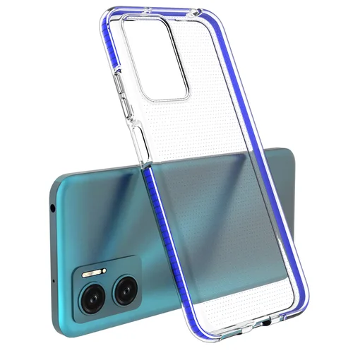 Pavasario TPU dėklas Xiaomi Redmi 10, rožinis rėmelis image 2