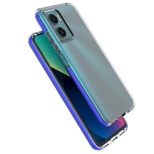 Pavasario TPU dėklas Xiaomi Redmi 10, rožinis rėmelis image 3
