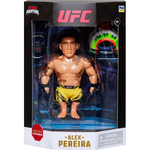 UFC Octagon Fighters S1 veiksmo figūrėlė 11 cm Alex Pereira image 1