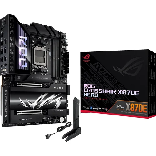 ASUS ROG CROSSHAIR X870E HERO ATX image 1