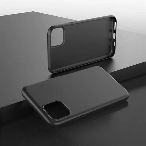 iPhone 15 lankstus gelinis dėklas, juodas image 3