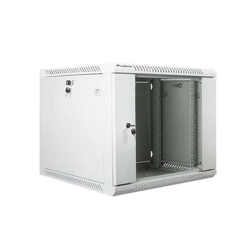 Lanberg WF01-6609-10S 9U sieninė rack spinta, pilka image 3