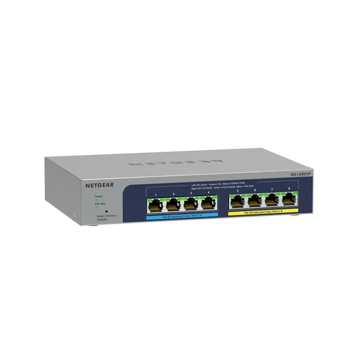 NETGEAR 8 prievadų Ultra60 PoE++ 2,5G jungiklis, pilkas image 3