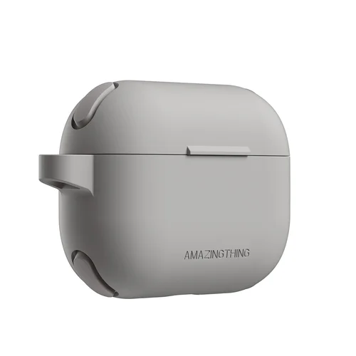 AmazingThing Omni silikoninis dėklas AirPods Pro 2, pilkas image 2