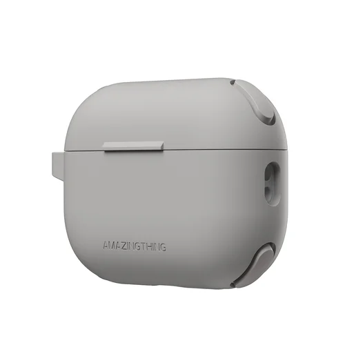 AmazingThing Omni silikoninis dėklas AirPods Pro 2, pilkas image 3