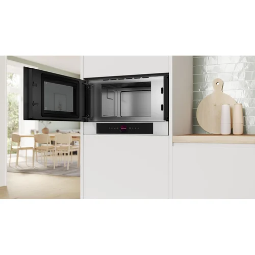 Bosch BFL7221W1 įmontuojama mikrobangų krosnelė iki 21 L image 2