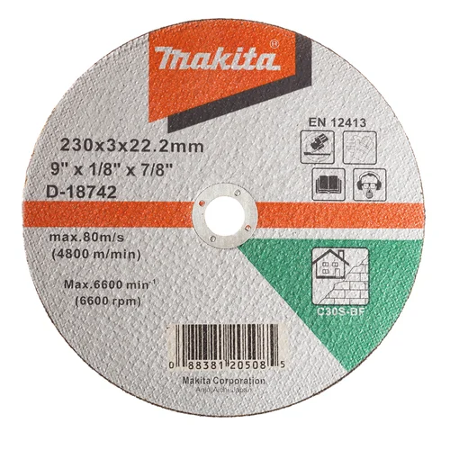 Makita D-18742, 230 x 2,5 mm, C30S, akmeniui image 1