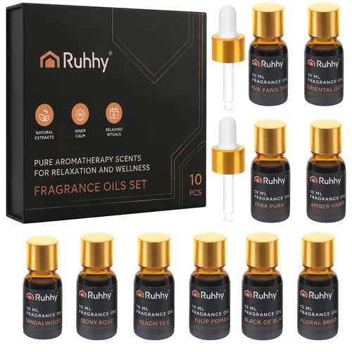 RUHHY 27222 kvapų aliejų rinkinys, 10 × 10 ml image 3