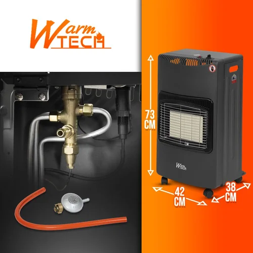 Warmtech WTCC4200TD infraraudonųjų spindulių dujinis šildytuvas image 3