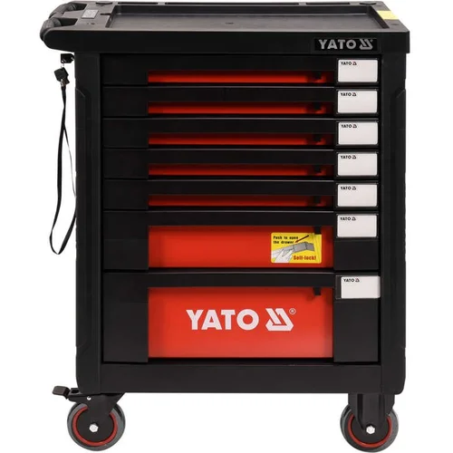 YATO YT-55290 įrankių spintelė 211 vnt., 7 stalčiai image 3