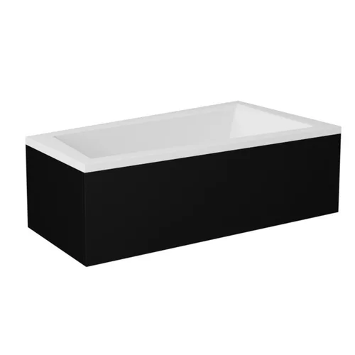 BESCO INTIMA BLACK 150 P/L, OAIT-150-NSC, 150 x 65 cm, Matinė juoda image 2
