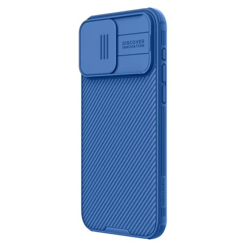 Nillkin CamShield Pro dėklas iPhone 15 Pro Max, mėlynas image 2