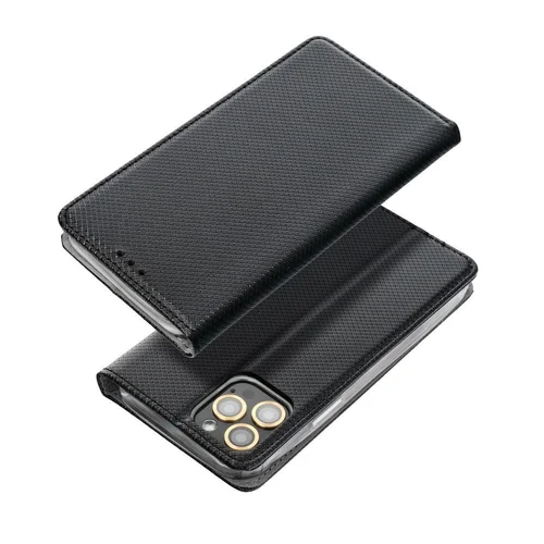 SMART CASE knyginis dėklas Xiaomi Redmi Note 8T, juodas image 1