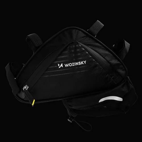 Wozinsky WBB23BK rėmo krepšys 1,5 l, juodas image 3
