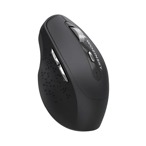 Wozinsky WMGK-1134 ergonomiška belaidė pelė, juoda image 1