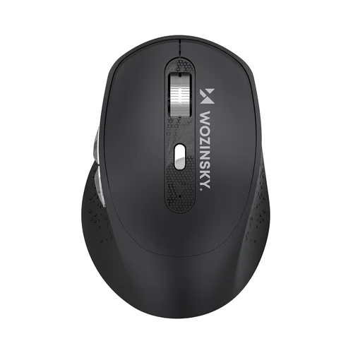 Wozinsky WMGK-1134 ergonomiška belaidė pelė, juoda image 2