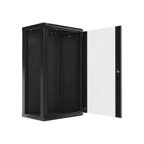 Lanberg WF01-6422-10B 22U sieninis rack kabinetas, juodas image 1