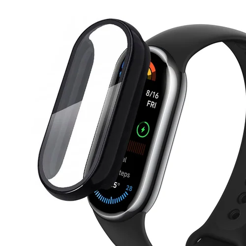 Tech-Protect Defense360 dėklas Xiaomi Smart Band 9, juodas image 1