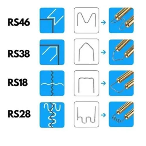 DEDRA DED75275 plastikinės sąvaržėlės, RS18, 0,8 mm, 100 vnt. image 2