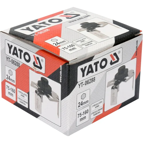 YATO YT-06288 reguliuojamas bako jutiklio veržliaraktis 75–160 mm image 3
