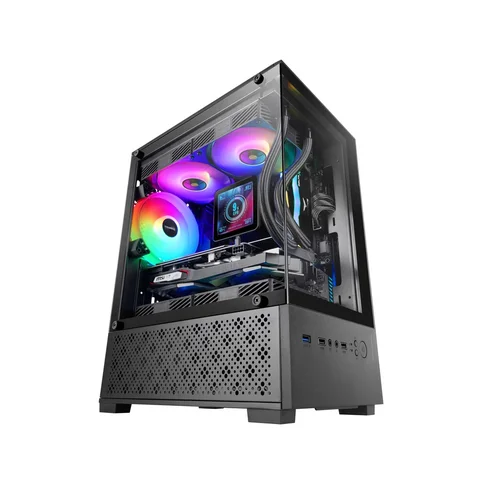 Mars Gaming MC-SE2 Mini Tower juodas image 1