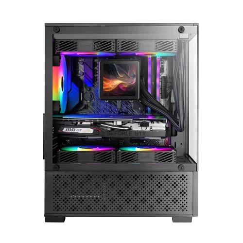 Mars Gaming MC-SE2 Mini Tower juodas image 2