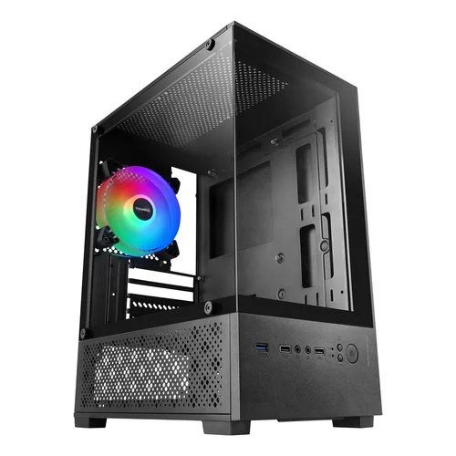 Mars Gaming MC-SE2 Mini Tower juodas image 3