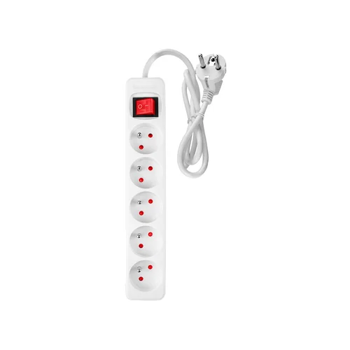 NEO TOOLS Prailginamasis laidas 1,5m, 3x1,5 mm2, 5 lizdų image 1