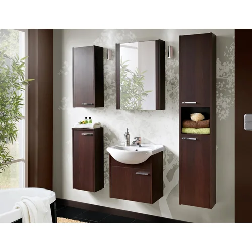 COMAD NEW YORK WENGE 810 vonios spintelė, 30 cm pločio image 2