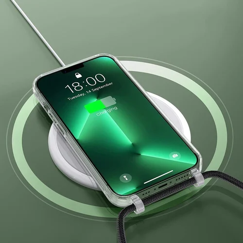 Tech-Protect FlexAir Chain MagSafe dėklas iPhone 15, juodas / bežinis image 2